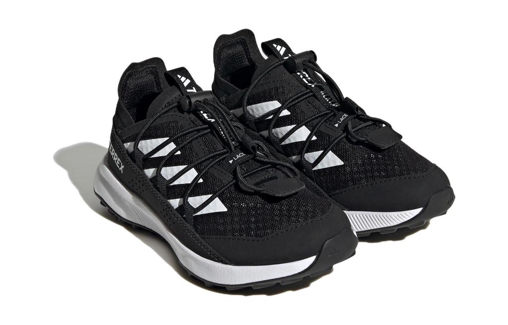 adidas Terrex Voyager 21 Mesh Bequem Abriebfest Atmungsaktiv Niedrig geschnitten Kinder Outdoor Schuhe Schwarz Weiß Kinder HQ5826
