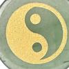 30mm Diameter Rond Kettinghanger Yin En Yang Tai Chi Mode Bedel Vakmanschap Amulet