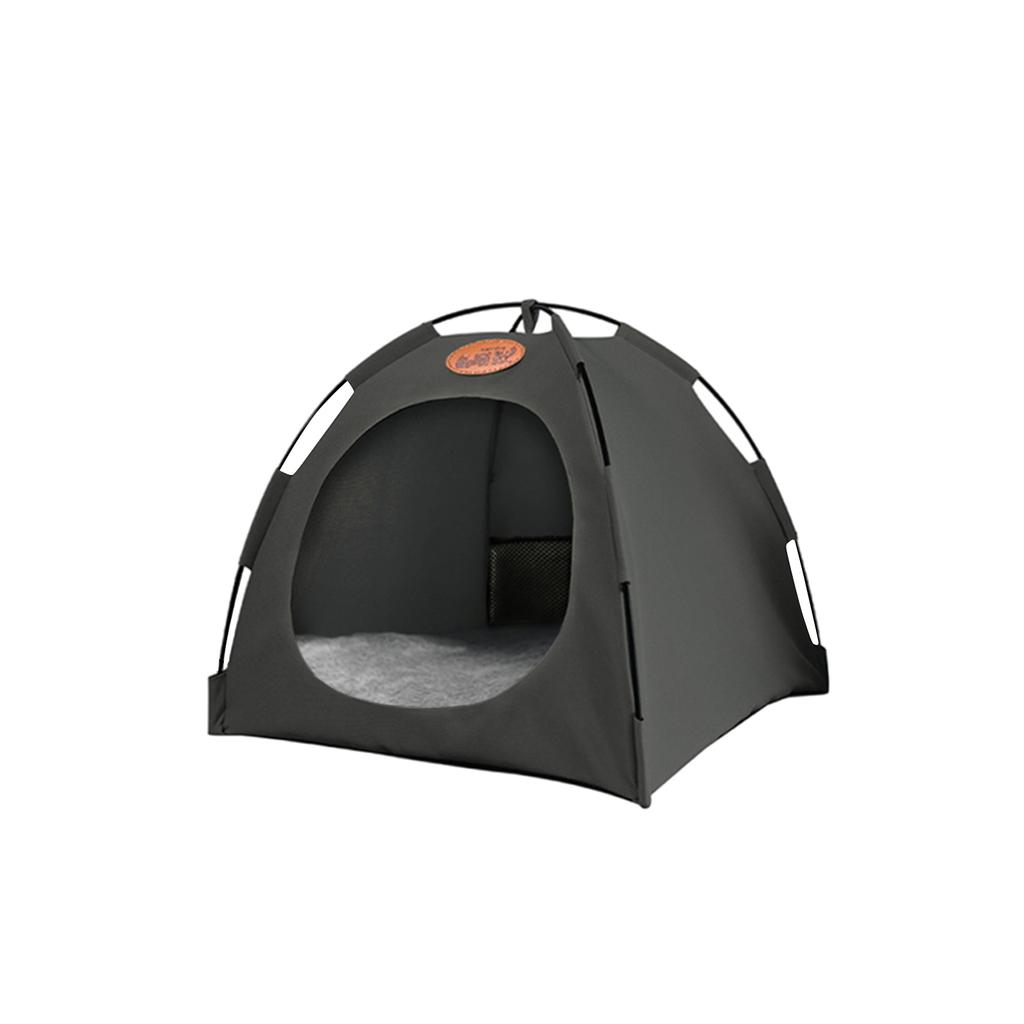Pet Bed Removable And Washable Semienclosed Tent Bed Dog Bed Foldable