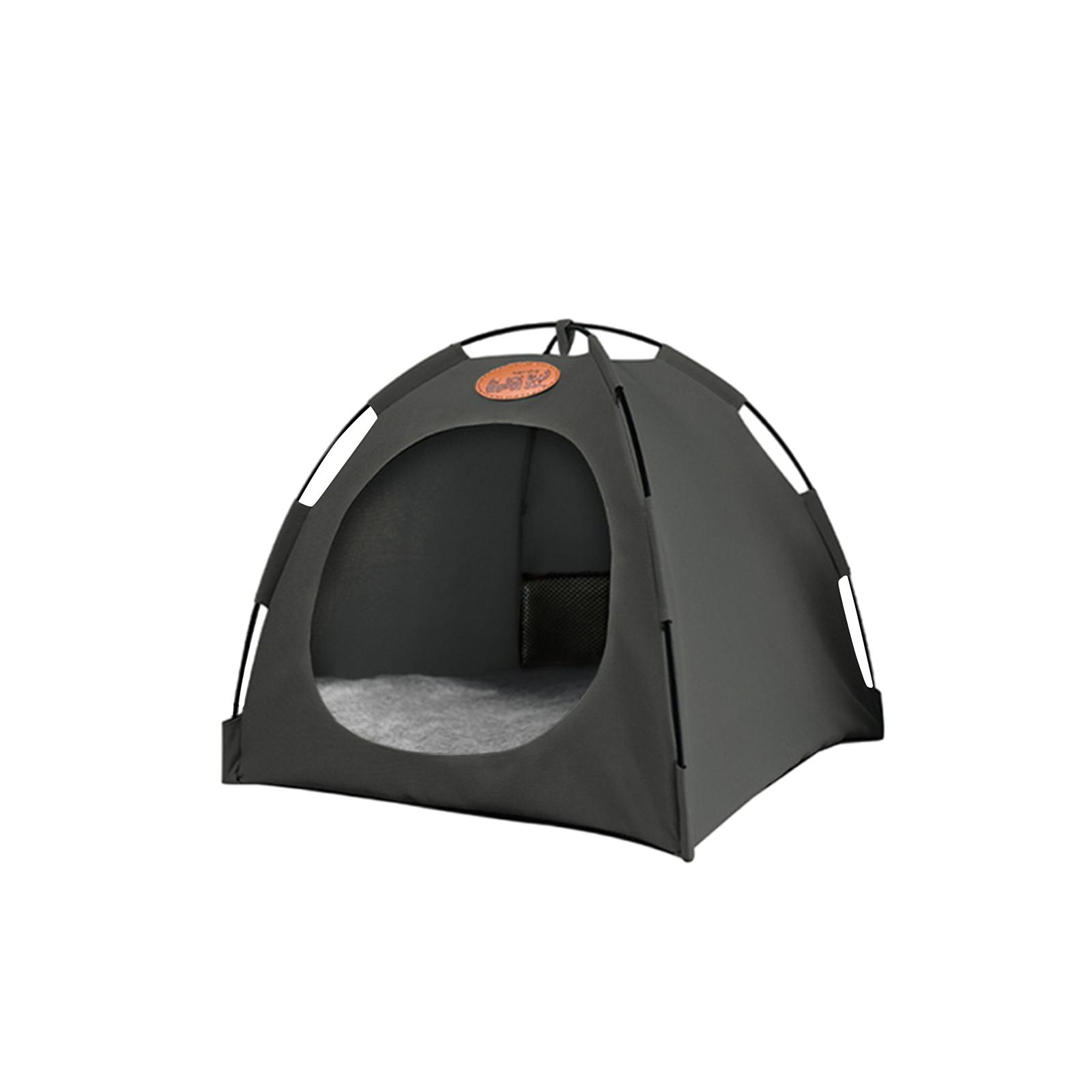 

Лежанка для питомца Съемная и моющаяся Полузакрытая палатка Лежанка для кошки Лежанка для собаки Складная One Size