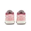 Jordan Smoke Pink Milk Coffee Cushioning Slip Resistant Abrasion Resistant Low Top Vintage Basketball Shoes Women's IR7600-211(Team1004-)