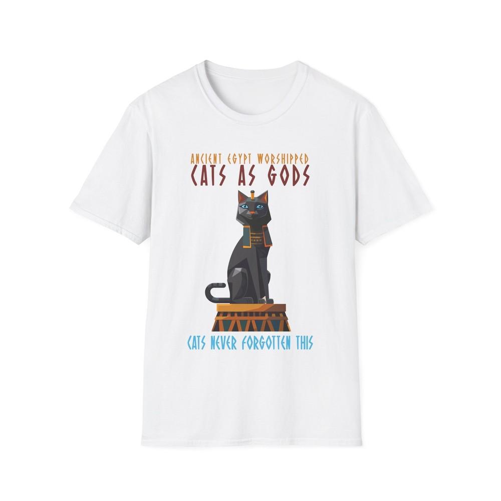 Cat shirt Dog Pets Egyptians Worshipped Cats As Gods Ancient Love Feline 3XL