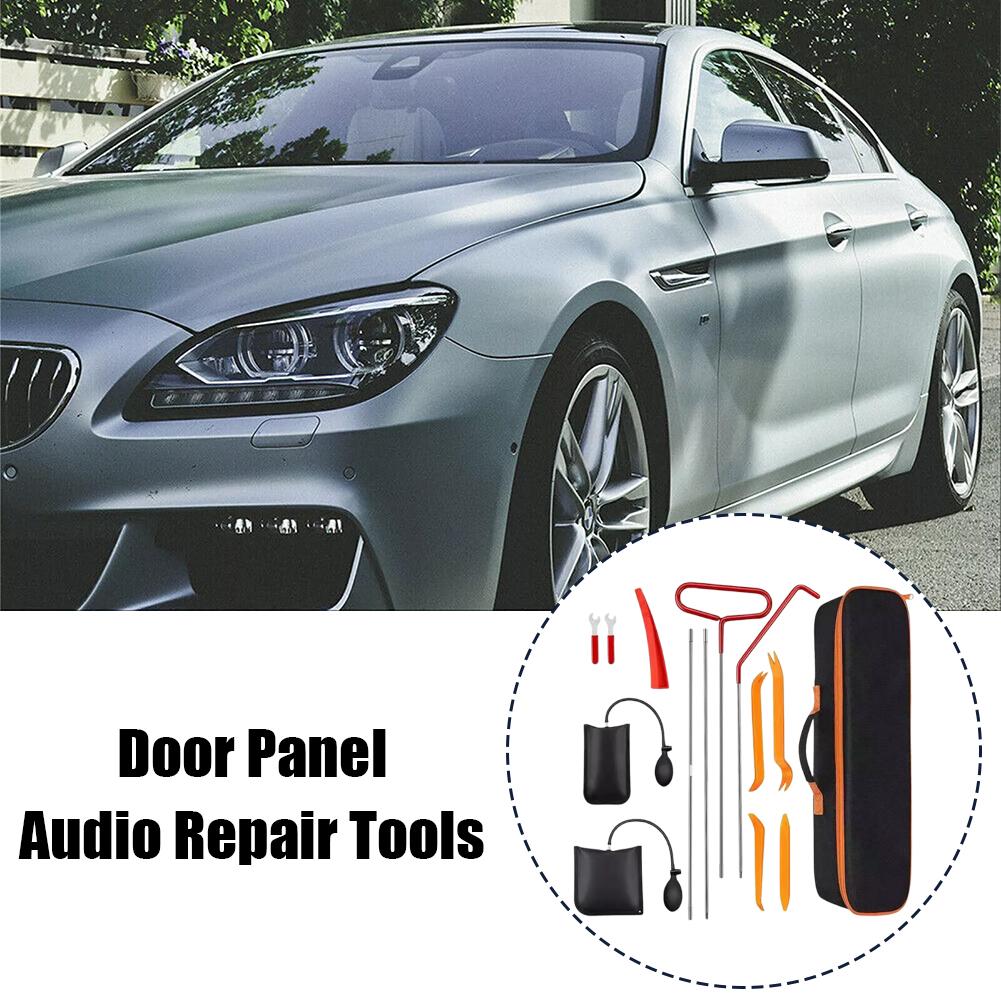 Car Tool Car Window Door Kit Inflatable Air Pump Air Wedge Removal Door Repair Auto Wedge Audio Door Interior Flooring Pane X3k5