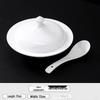 Zhishi Bone China Candle Heated Stew Pot