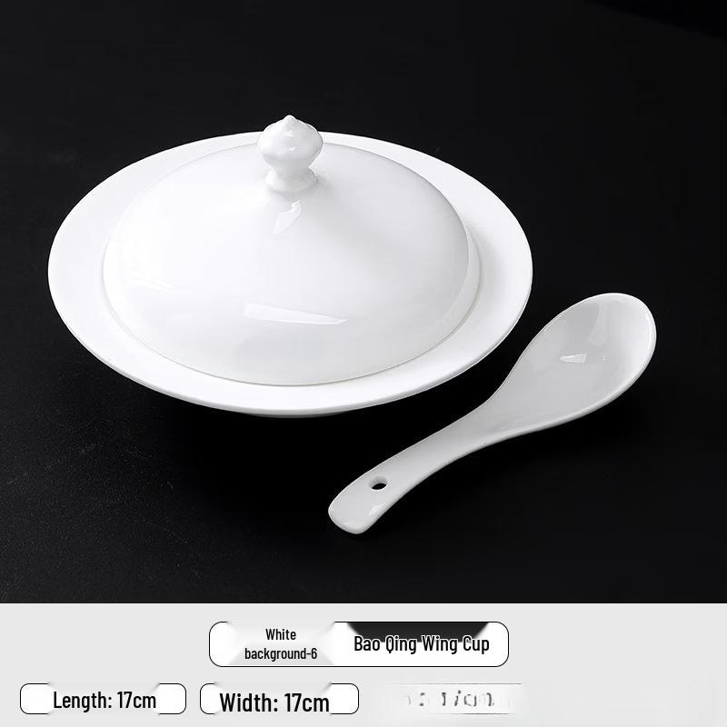 Zhishi Bone China Candle Heated Stew Pot