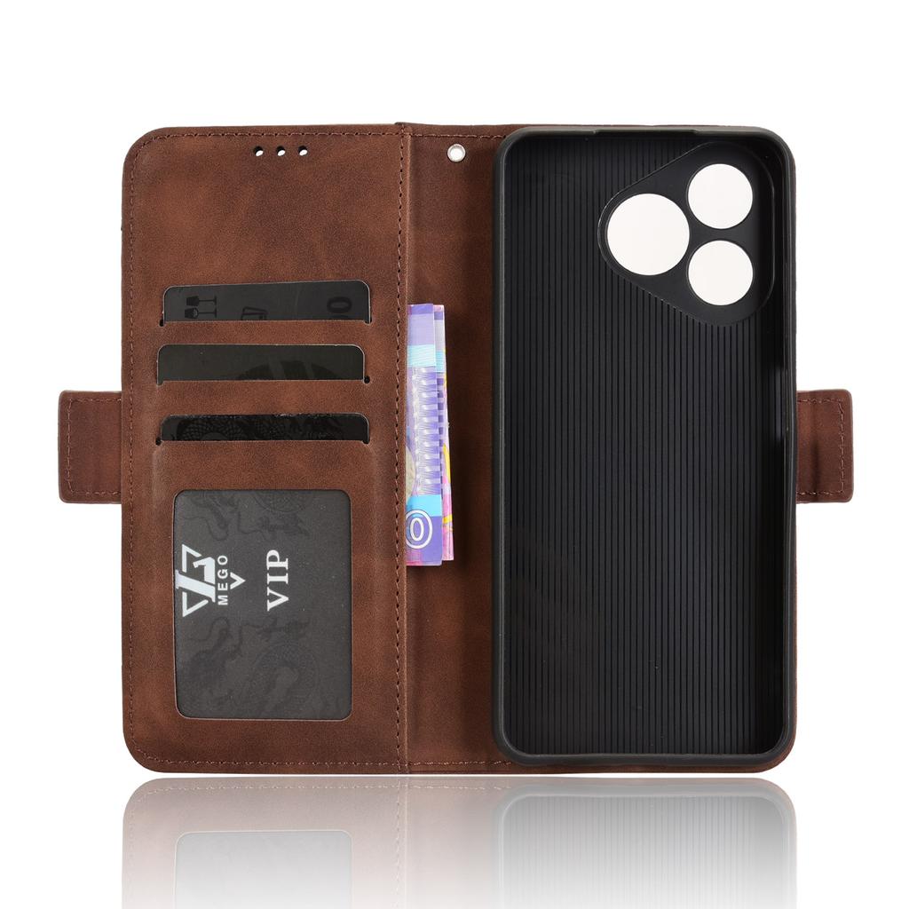 For Ulefone Note 19 Leather Case Phone Wallet Cover with Multiple Card Slots