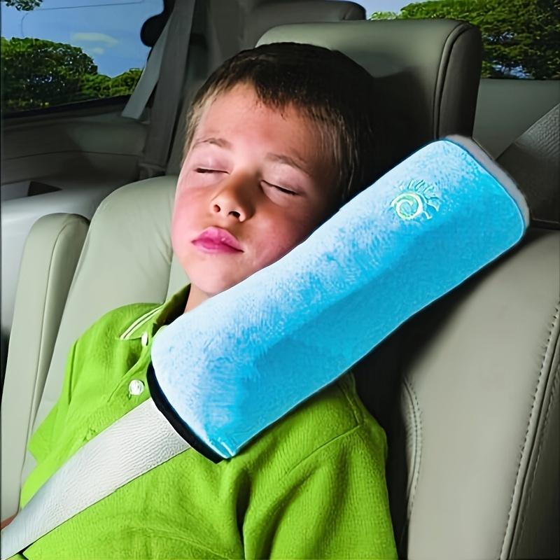 Thickened Cartoon Car Safety Belt Shoulder Pad for Kids and Adults Plush Travel Pillow