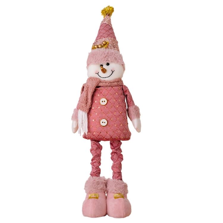 Verstellbare Größe Weihnachten-Thema Figur Ausziehbare Stehende Figur Puppe Display Dekoration für Fenster oder Tisch