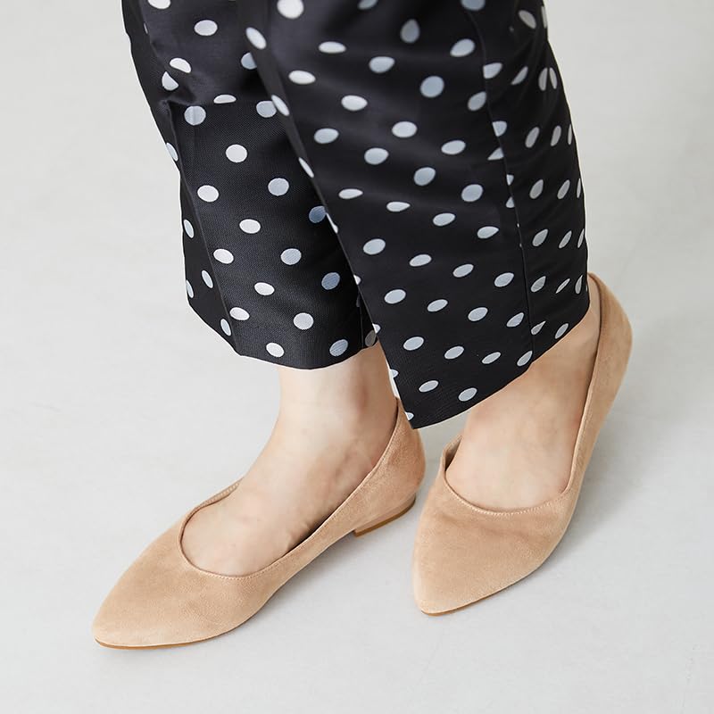 Pointed Large and Small Easy To Walk Thick Cushioned Toes and Fatigue Cm [Oriental Traffic] Pumps, Toe, Sizes, Flat, In, Cushioning, Heels,