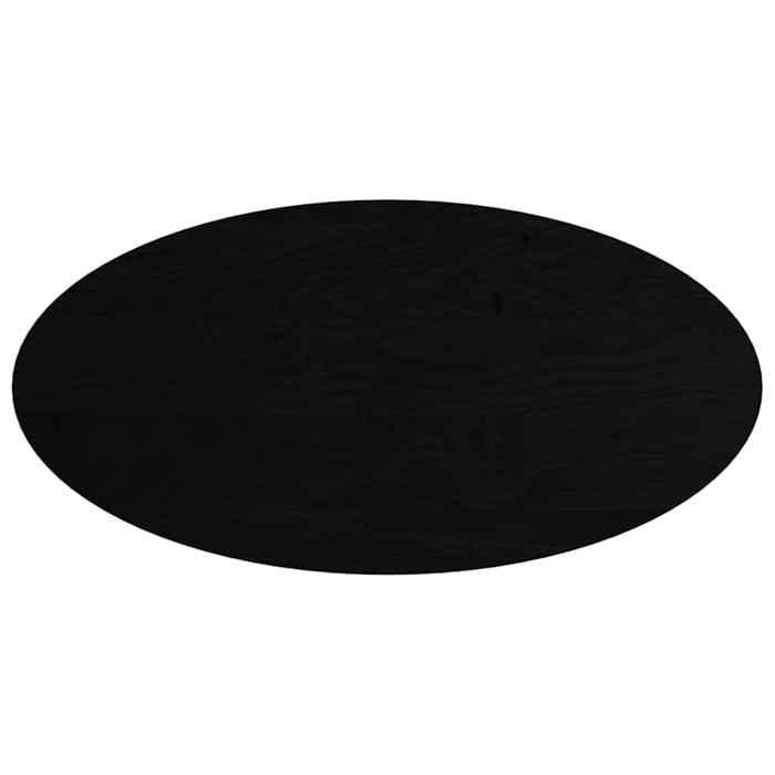 VidaXL Table Top 120x60x2 Cm Solid Oak Wood Oval 4009055
