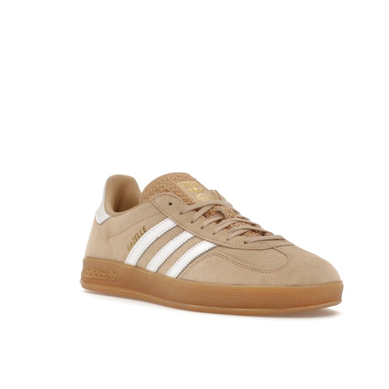 Adidas  Gazelle Indoor Magic Beige Women Sneakers Cream Cloud-White Gum IH5482