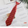 Children's Small Tie with Creative Fun Cartoon Polyester Short Lazy Knot Free Tie 6cm