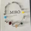 Fashionable And Trendy Colored Handcrafted Necklaces Fresh And Simple Punk Necklaces Jewelry Accessories For Men Women Gathering