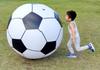 Boono Giant Inflatable Soccer Ball, Jumbo Beach Ball, Perfect for Water Sports and Water Play (100cm Diameter)