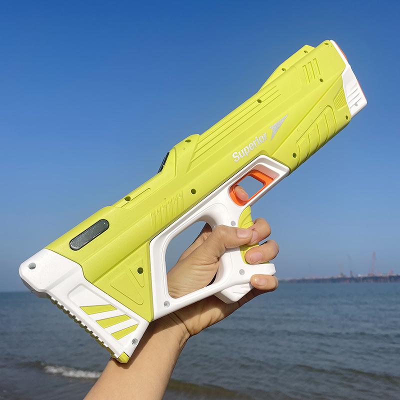 Automatisch Water Hoge Druk Elektrisch Waterpistool Speelgoed Voor Kinderen Zomer Buiten Zwembad Vechtspellen Kinderen Waterspeelgoed Cadeau
