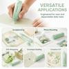 4pcs 6mm Width Double Sided Glue Pen Odorless Glue Tape Roller Repositionable Glue Stick  Crafts