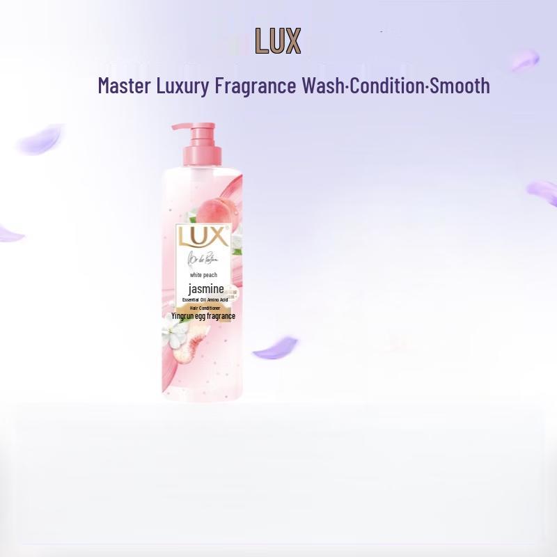 LUX White Peach Jasmine Essential Oil Fragrance Conditioner