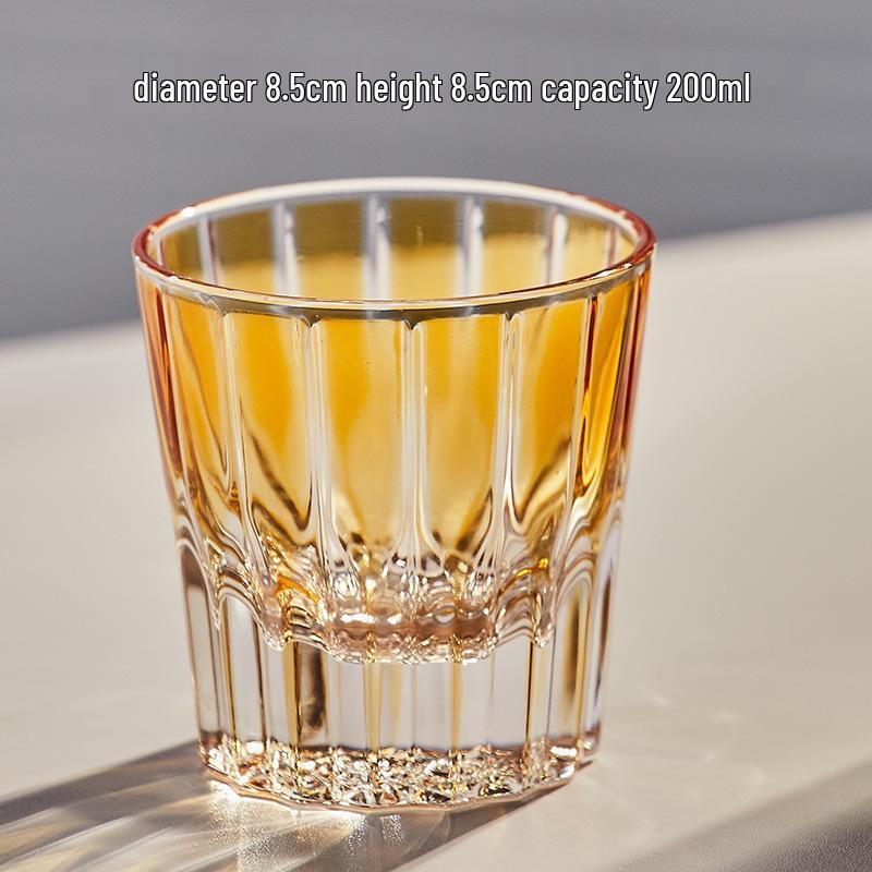 Edo Kiriko Luxury Crystal Glass: Bar, Restaurant, or Home Whiskey and Water Cup