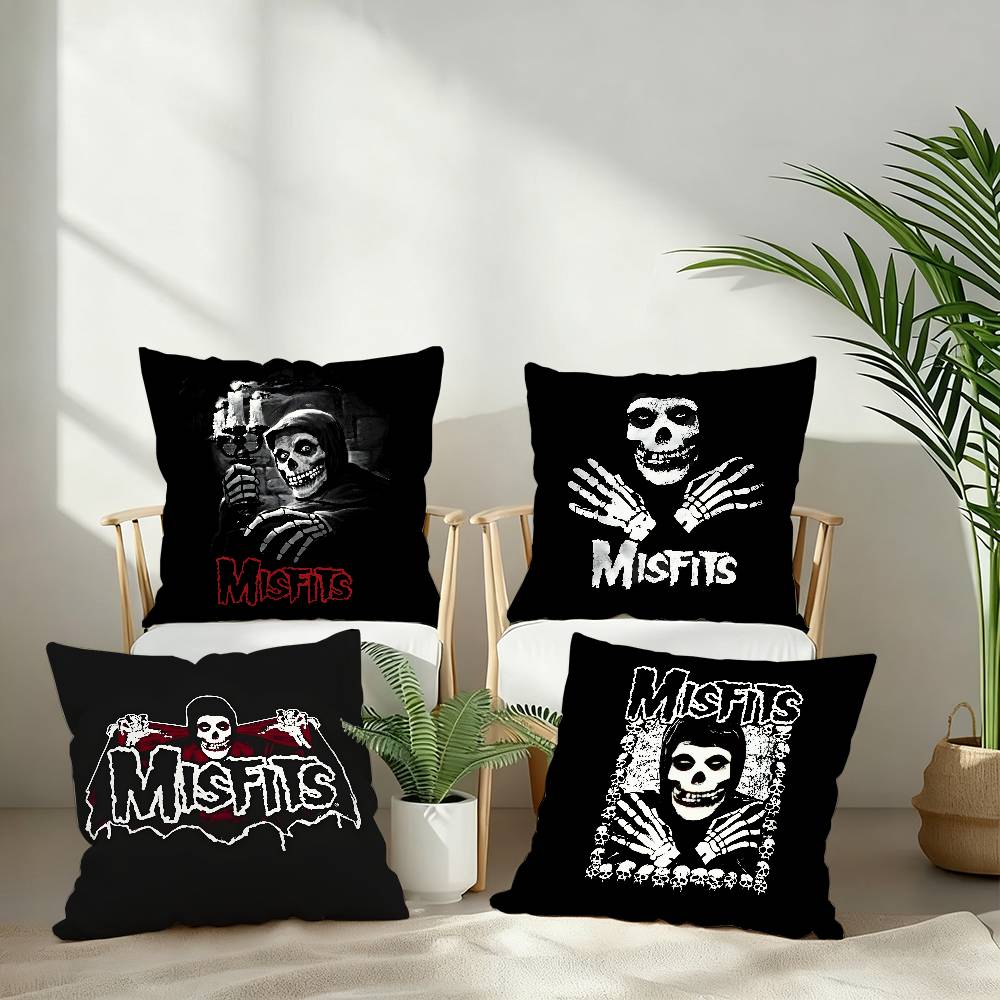 M-Misfits Thriller Classic Pillow Case Plush Fabric Soft Pillowcase Double Sided Print Cushion Cover Household Gifts