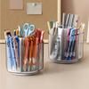 1pc Rotatable 6-Slot Desk Organizer, PP Material ,for Office, School, Home, Art Supplies Storage - Multi-Functional Cute Pen Cup