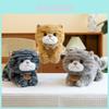 Cozy Cute Cat Plush Doll Realistic Stuffed Animal For Kids Ideal Gift And Pillow