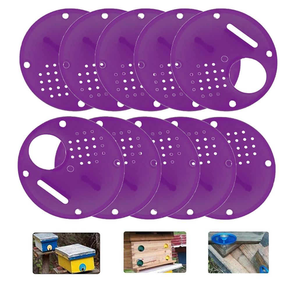 20pc Plastic Bee  Door / Entrance Disc / Bee Hive Nuc Box Entrance Gate Tool