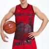 Li Ning Sports Basketball Collection Basketball Jersey Men's Bright Neon AAYQ089-3