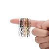 50Pcs/Lot Key Ring Key Chain Round Split Keyfob Keyrings With Jump Ring For Keychain Pendants DIY Jewelry Making Accessories