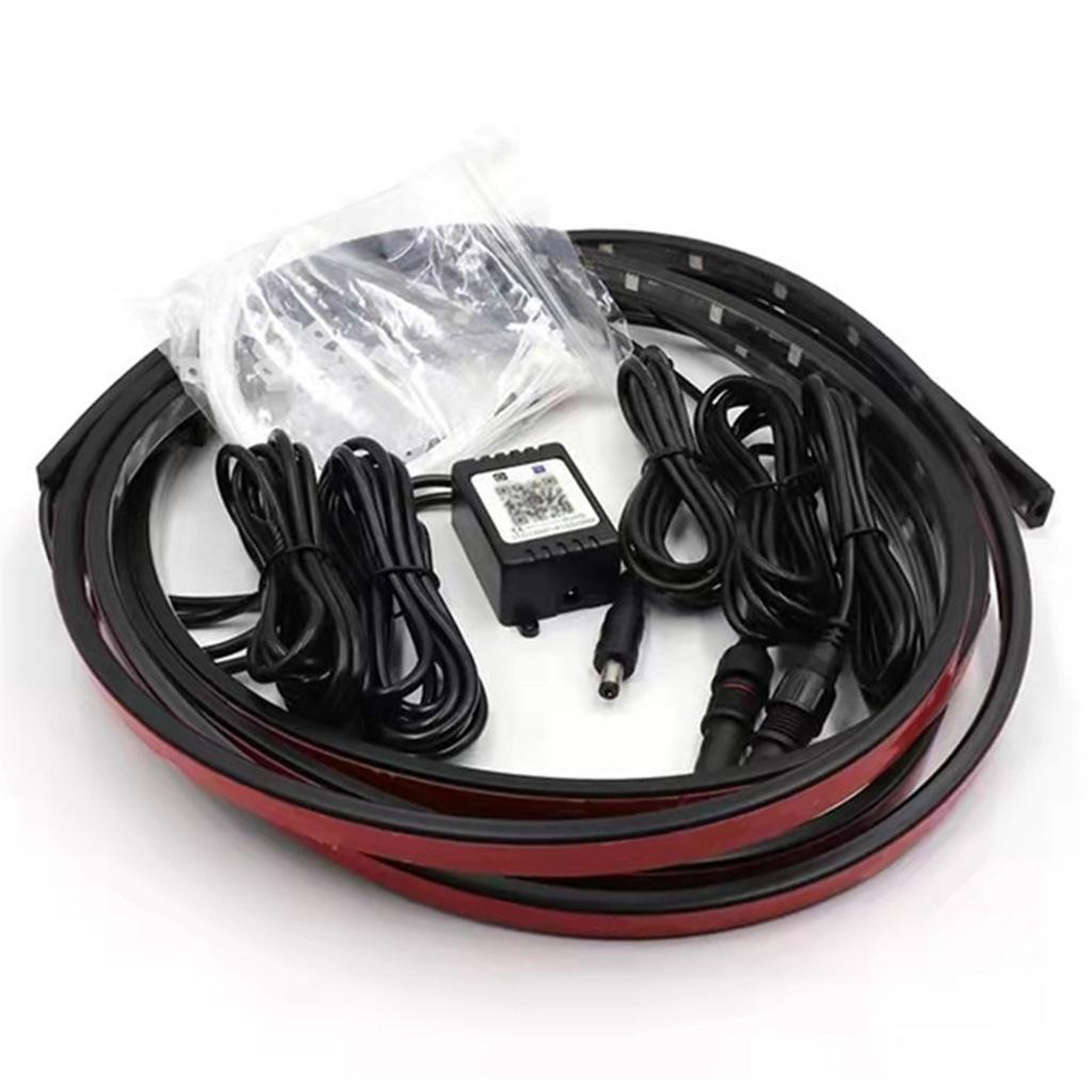Easy Installation RGB LED Strip for Car Truck App Control Flowing Atmosphere Lamp Home Decoration Strip Light