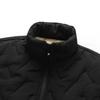 Herren Winter Kurze Lammfell Baumwolljacke - Winddicht, Warm Business Casual Mantel