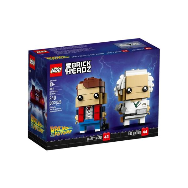 LEGO BrickHeadz, Back To The Future Classic Set Building Blocks 240pcs 41611