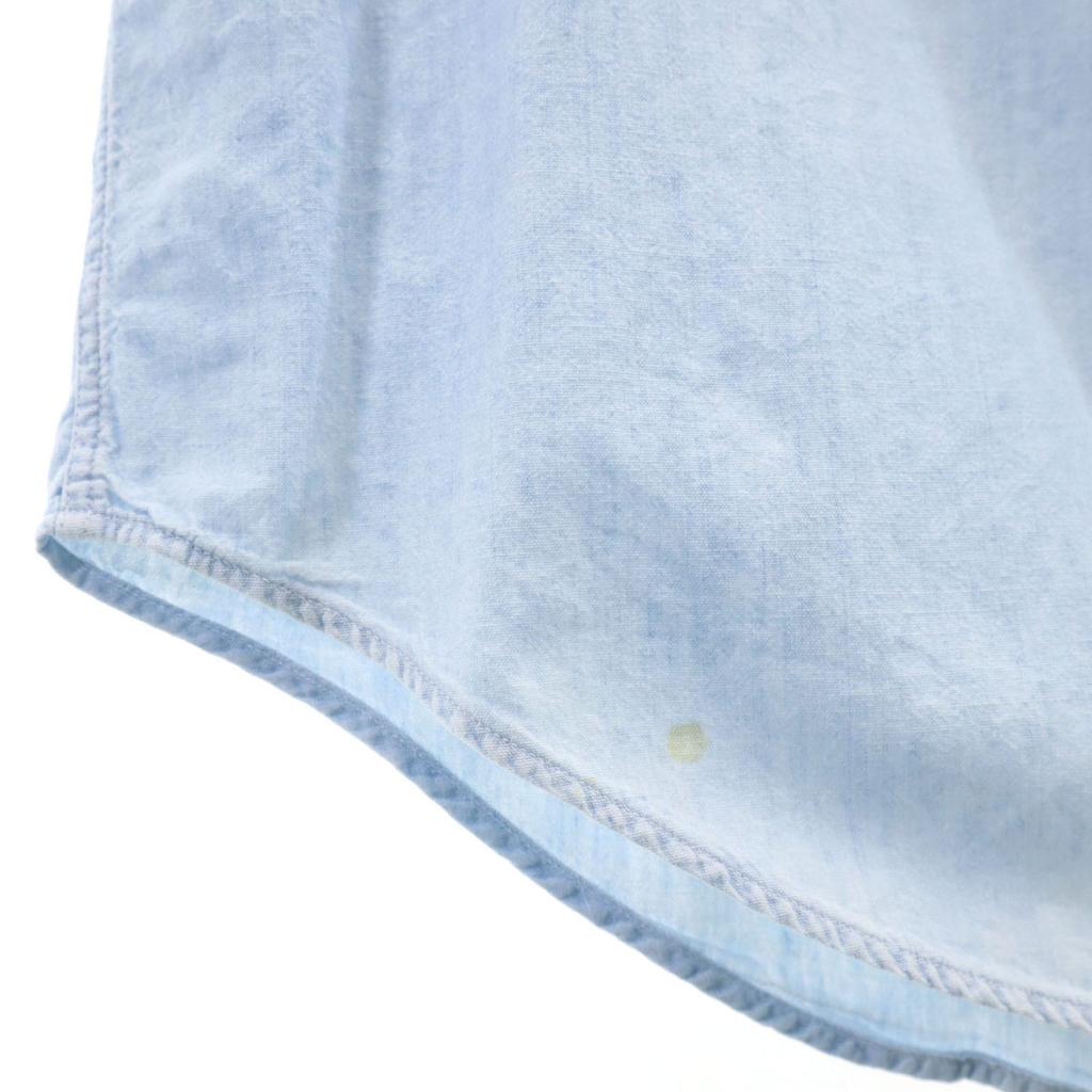 MADISON BLUE made in Japan Long sleeve Cotton shirt 1 blue Men's Used