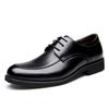 2025 spring new men's classic business dress leather shoes cowhide leather shoes casual single shoes derby men's shoes