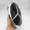 185mm Chrom Schwarz Spiegel Auto Kühlergrill Stern Emblem Plakette Frontgrill Logo Für Mercedes Benz CLA W117 W118 GLA X156 Zubehör