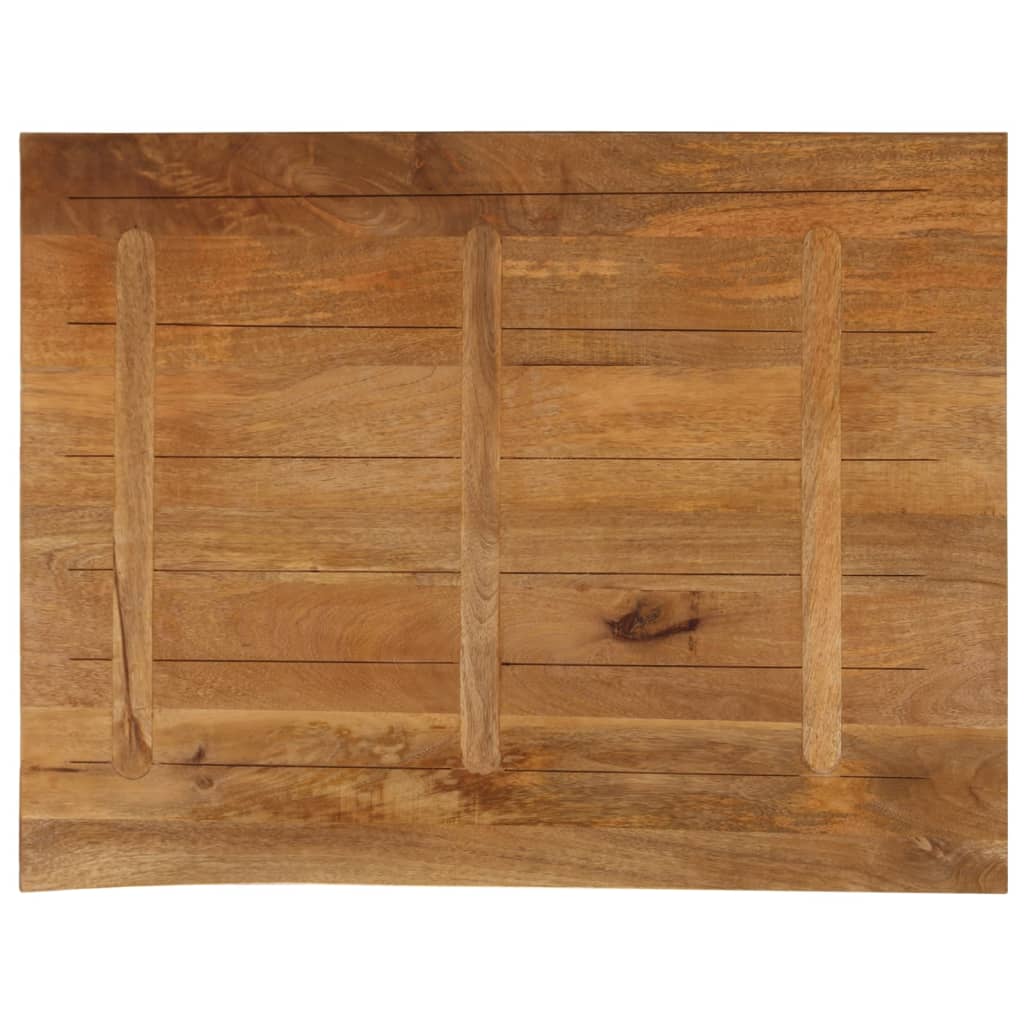 Vidaxl Blat Stołu Z Naturalną Krawędzią, 110X80X2,5 Cm, Drewno Mango