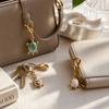 10/12pcs DIY Charms Turtle Key Chain Metal Mini Tortoise Pendant Tortoise Keychains  Small Gifts