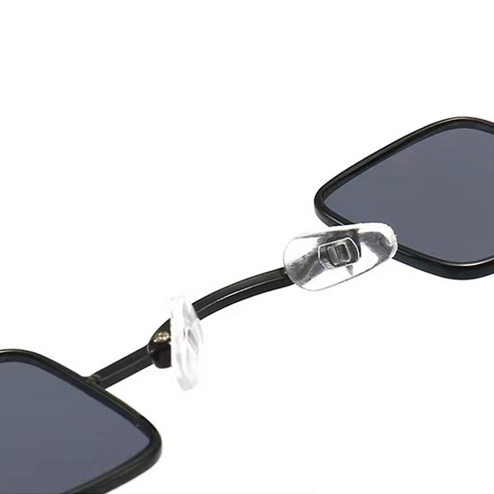 Metal Frame Punk Sun Glasses UV400 Mini Sunglasses Trendy Eyewear  for Women & Men