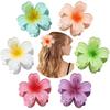 Süße Blume Hawaiianische Blume Haarspange Plumeria Blume Haarnadel Neue Haarkrallen Strand Sommer