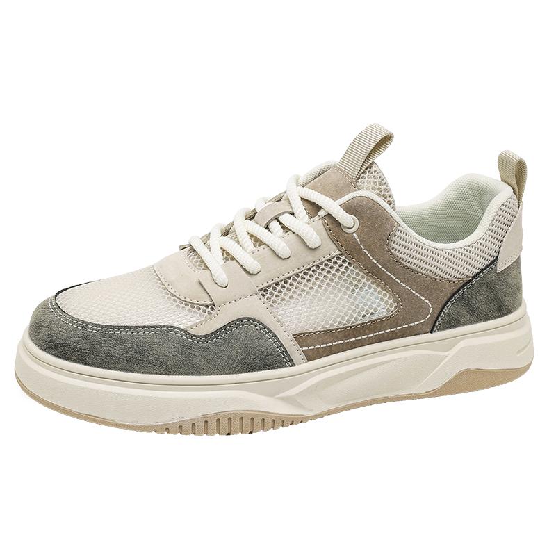 Men'S High Quality Breathable Casual Casual Shoes Summer New Soft-Sole Lightweight Comfortable Outdoor Walking Sports Board Shoe