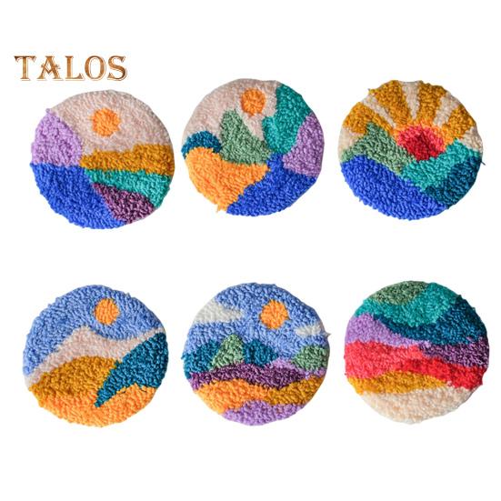 

Набір для вишивки з грибами своїми руками. Набір для вишивки. 6 візерунків для грибів з нитками. H