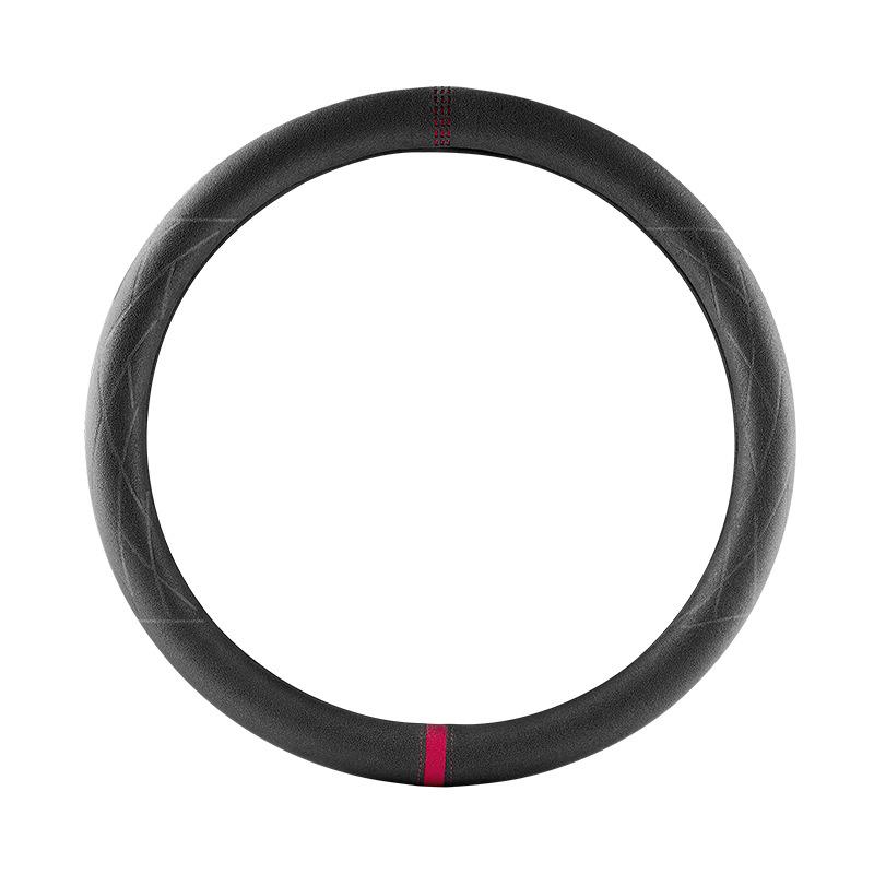 Suede Steering Wheel Cover for 20 Lynk & Co Models (03+, 03, 02, 05, 06) & Genuine Leather Cover for 2021 Model 01