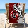 Goat Football Club Koln Beach Towel - Soft, Absorbent Microfiber, Lightweight, Ideal for The Beach, Parties, Travel, Camping Fan Gifts
