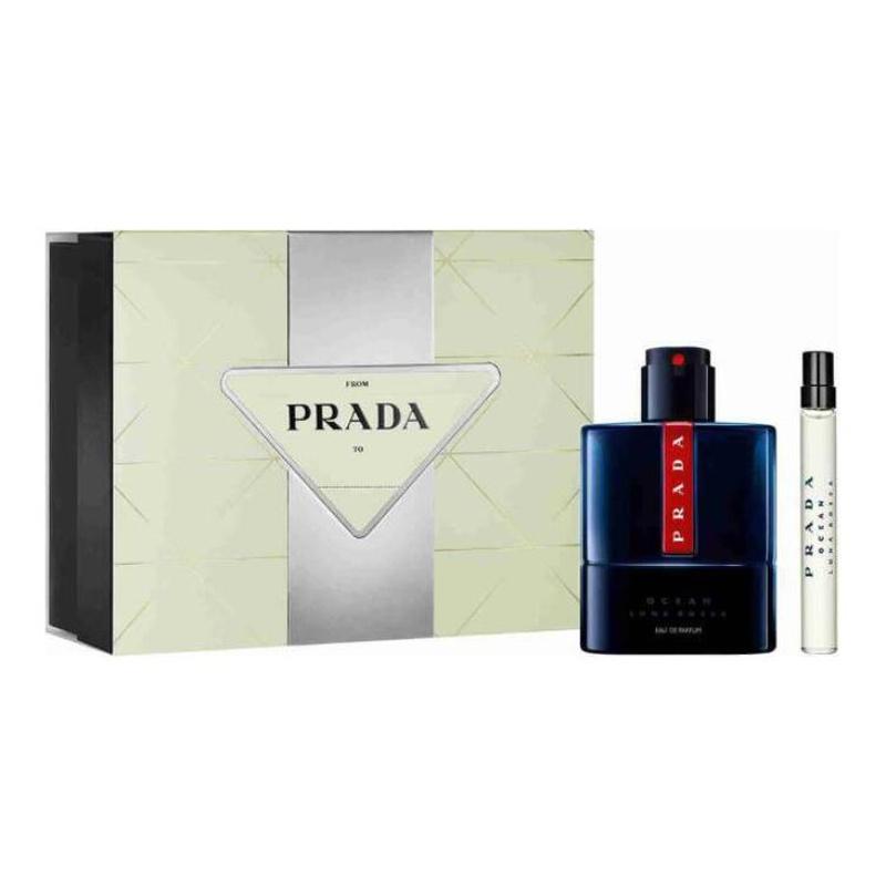 Prada Luna Rossa Ocean Men s Perfume Set Perfume EDP Men s Fougere Fragrance 100ml+10ml