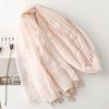 New Autumn And Winter Soft Comfortable Scarf Long Vintage Elegant Tassel Decorated Scarf For Women 180*88Cm