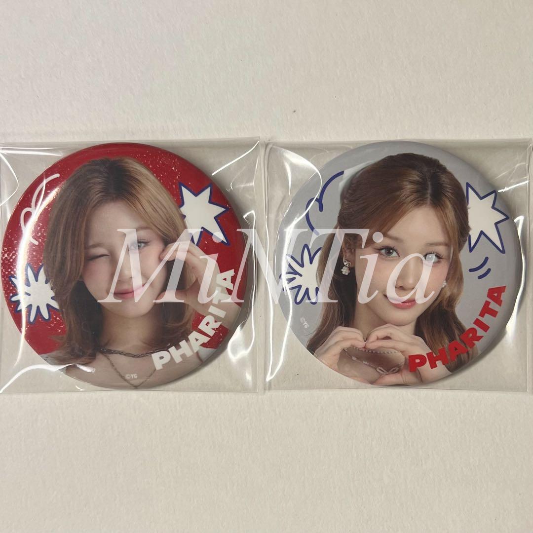 

[USED] BABYMONSTER LOVE MONSTERS Can Badge Parita 2 types