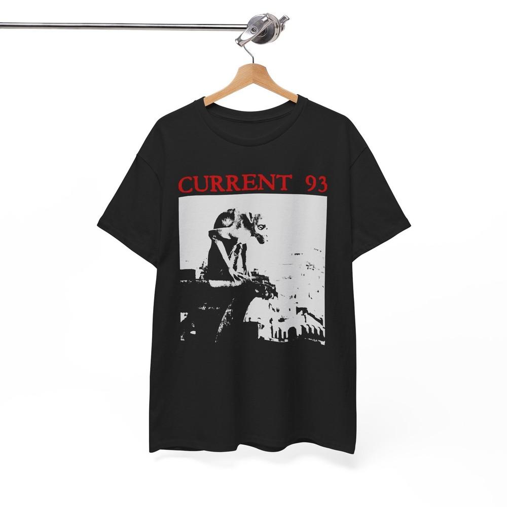 Current 93 TShirt Death in June Coil Psychic TV Crisis Unisex Shirt Unisex T-Shirt S
