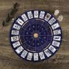 Tarot Card Astrology Pendulums Mat Mouse Pad Tarots Antiskid Rubber Mat Altars Tarots Card Pad for Party Board Game