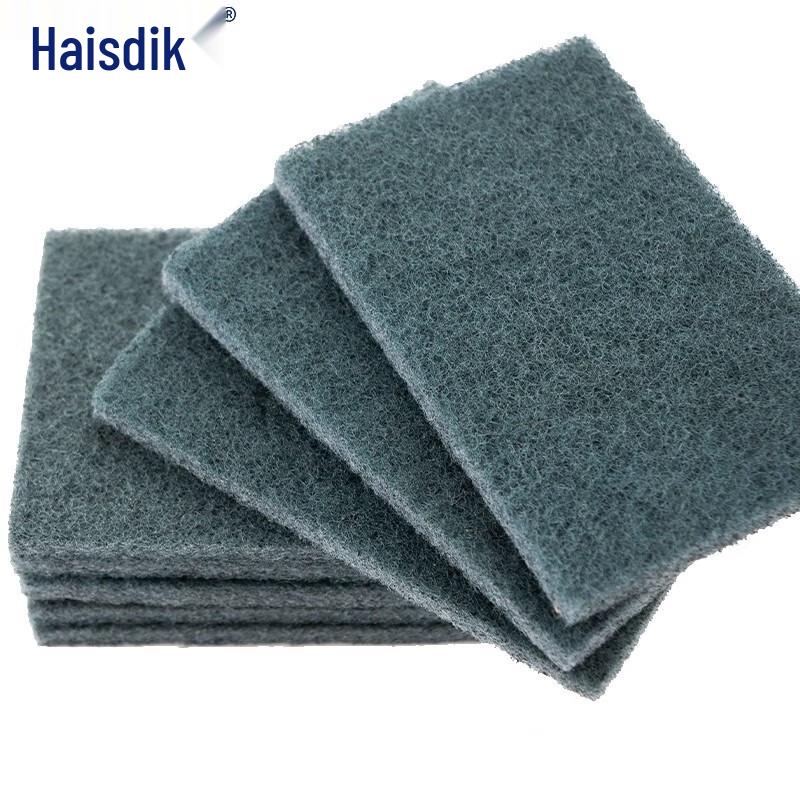 Heavy-Duty Nylon Emery Scouring Pads