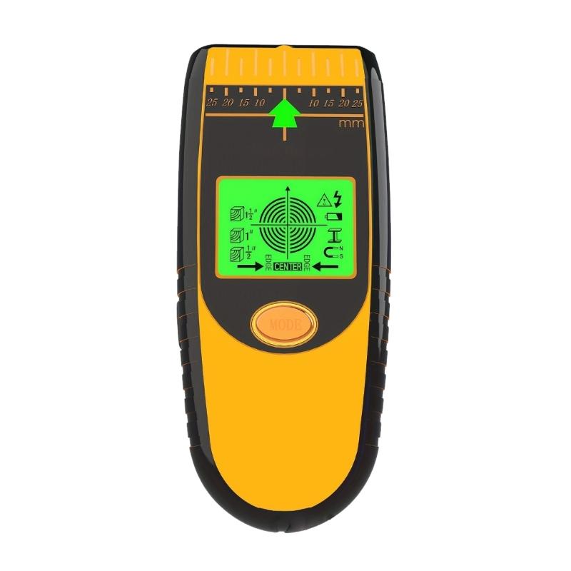 Handheld Multifunction Wall Scanner Detects Metal Wood And Wire For Home Renovations And Construction Projects