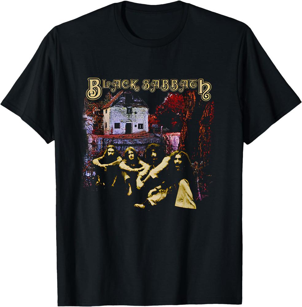 Black Sabbath Band T-Shirt, Self-Titled Debut Album Shirt, Gift for Fans Unisex T-Shirt XL